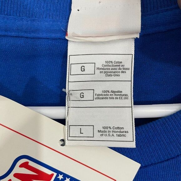 VTG Marvin Harrison Shirt Men L Blue Indianapolis Colts NFL Short Sleeve Tee NWT - Picture 4 of 10